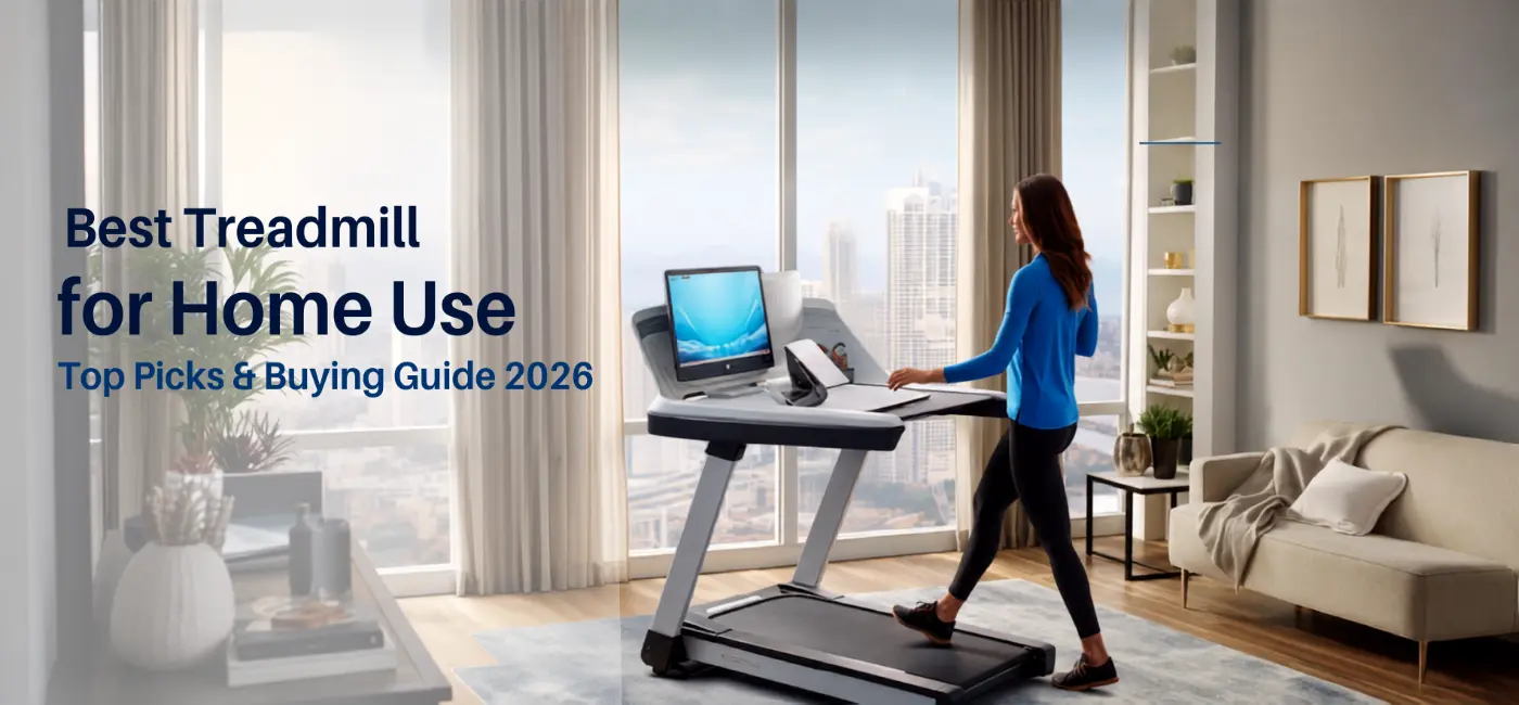 Best treadmill for home use with modern design for walking and running workouts