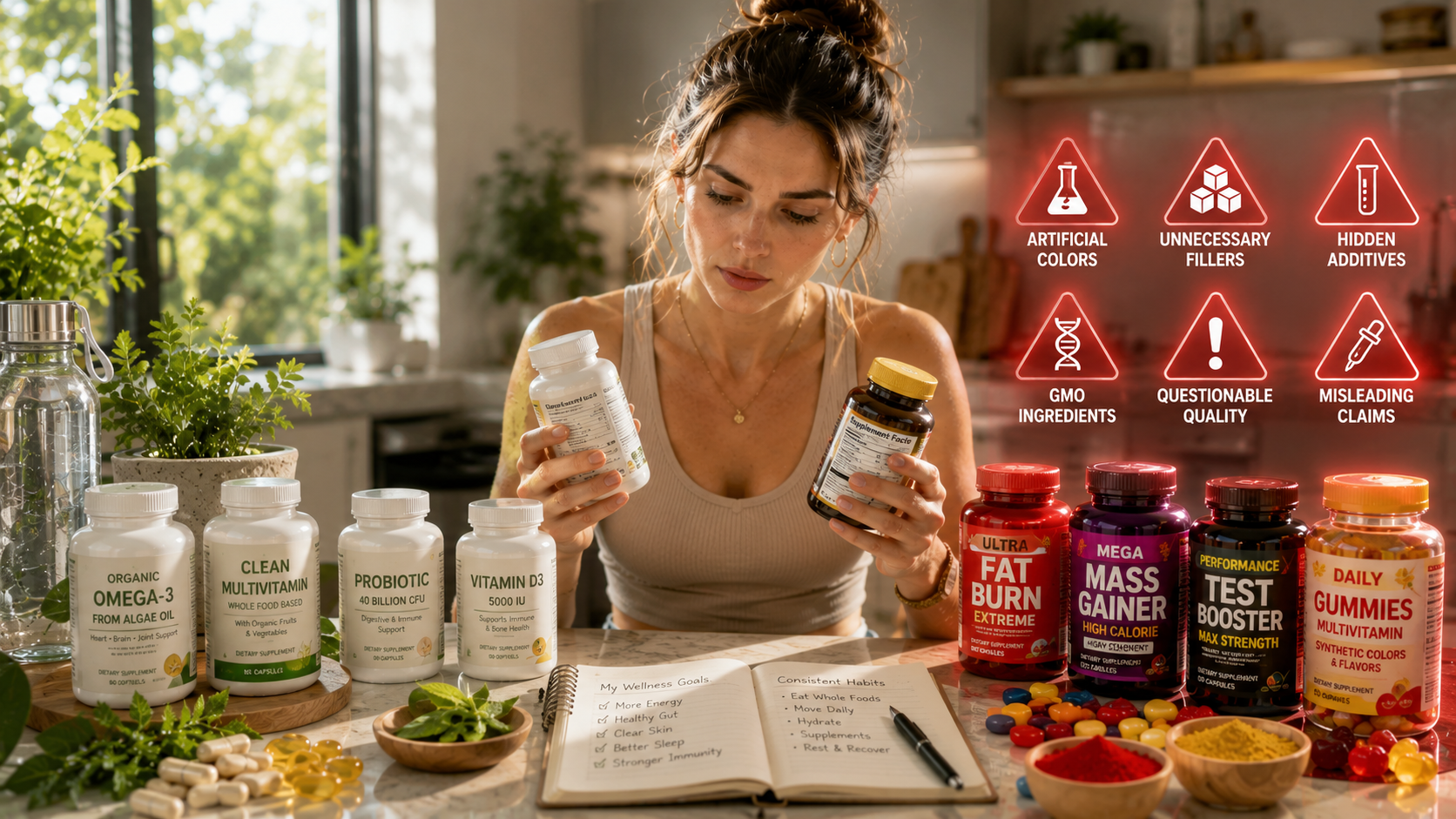 Clean vs regular supplements 7 red flags to know