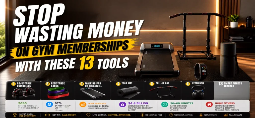 Stop wasting money on gym memberships with these 13 tools Stop wasting money on gym memberships with these 13 tools