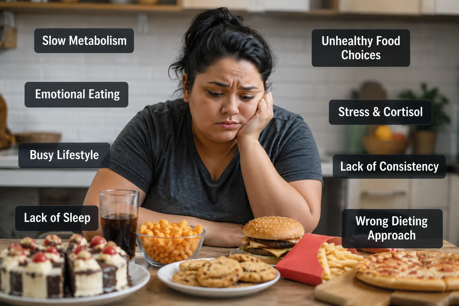 Why most people struggle to lose weight