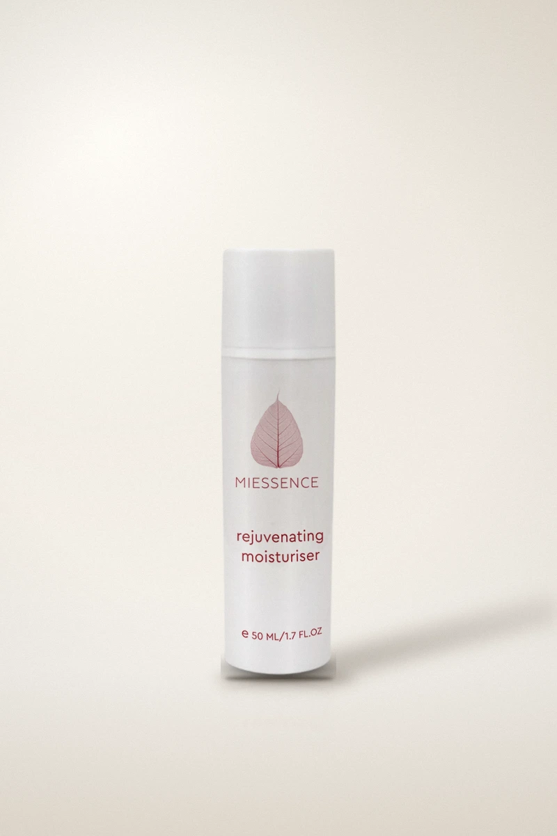 Miessence Rejuvenating Moisturiser nourishing face cream for deep hydration and healthy glowing skin